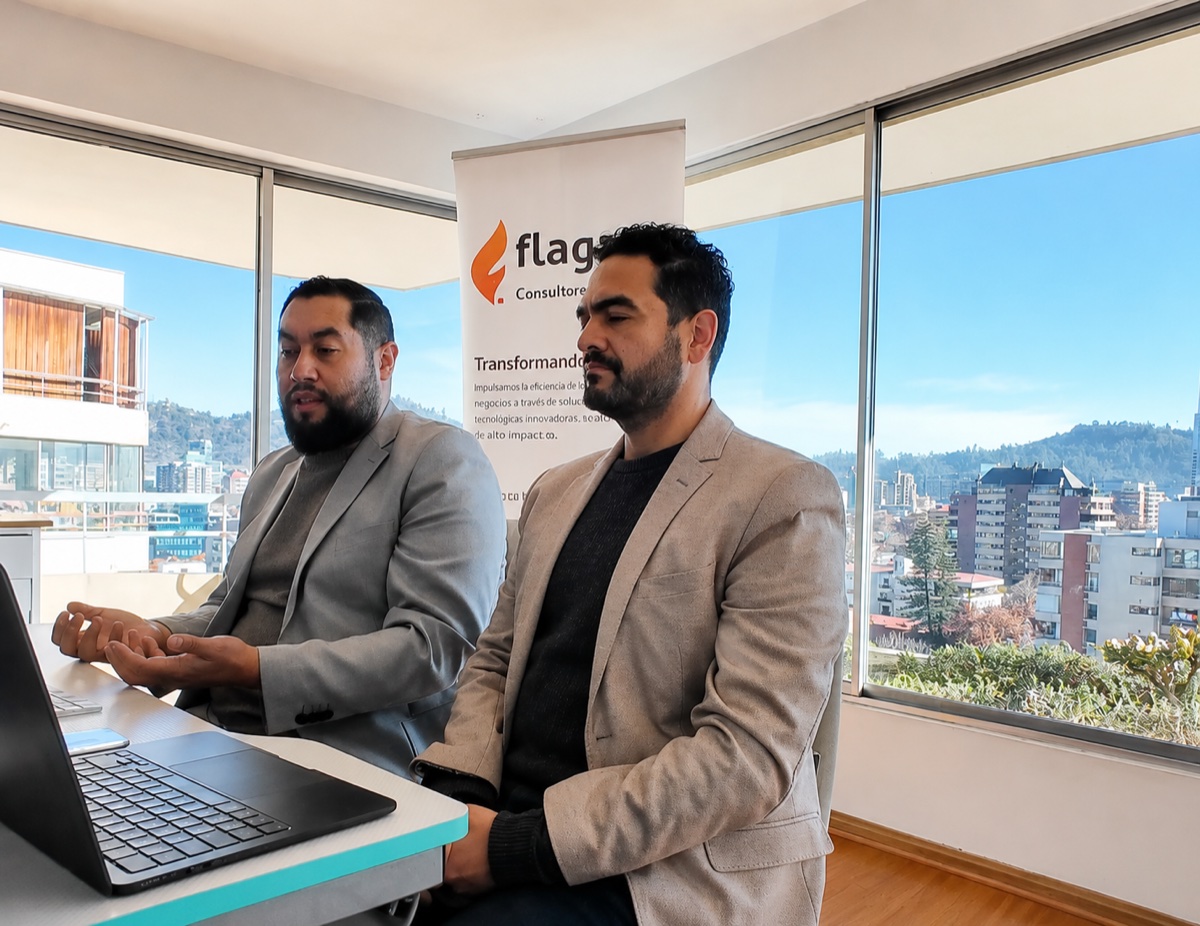 Equipo de Flagare durante el webinar sobre Argos